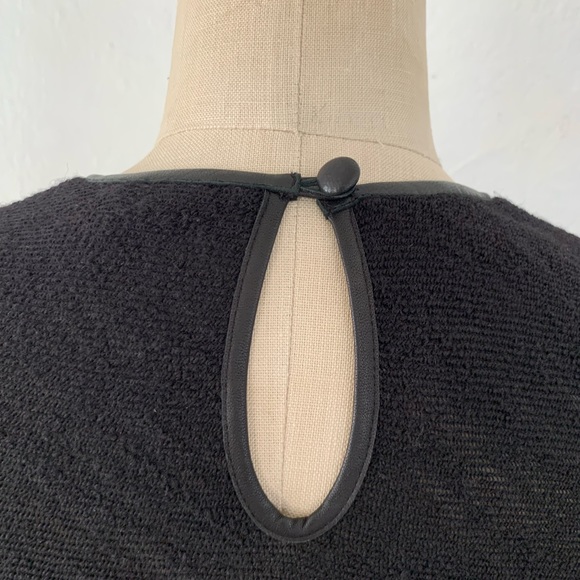 Alexander Wang twisted knit black sleeveless dress size 6 - Picture 10 of 13